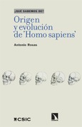 Portada de: Origen y evolución de 'Homo sapiens'