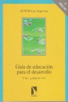 Portada de: Guía de educación para el desarrollo.