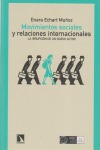 Portada de: Movimientos sociales y relaciones internacionales.