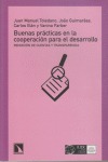 Portada de: Buenas prácticas en la cooperación para el desarrollo.