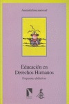 Portada de: Educación en derechos humanos