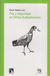 Paz y seguridad en África Subsahariana