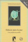 Portada de: Educar para la paz.
