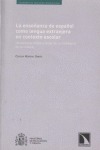 Portada de: La enseñanza de español como lengua extranjera en contexto escolar.