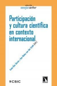 Participación y cultura científica en contexto internacional