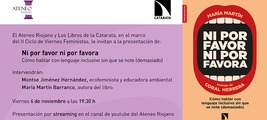 "Ni por favor ni por favora". Cómo hablar con lenguaje inclusivo sin que se note (demasiado).