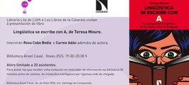 Presentación do libro ‘Lingüística se escribe con A’