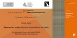 Ciclo de conferencias Miradas Matemáticas: Geometría y moda. Secretos matemáticos del vestir.