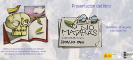 Presentación presencial y online del libro "No matarás. Memoria civil", de Eduardo Ranz