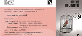 Donostia-San Sebastián. Presentación de Jóvenes sin juventud