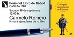 Feria del Libro de Madrid: Carmelo Romero firmará ejemplares de su libro
