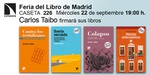 Feria del Libro de Madrid: Carlos Taibo firmará sus libros