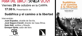 Feria del Libro de Sevilla: presentación de 'Sudáfrica y el camino a la libertad'
