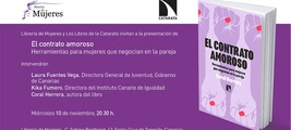 Santa Cruz de Tenerife: presentación de 'El contrato amoroso'