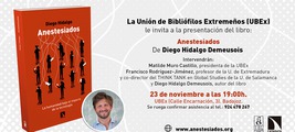 Badajoz: ​Presentación de 'Anestesiados'