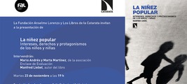 Madrid: p​resentación de 'La niñez popular'