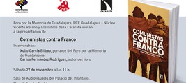 Guadalajara: presentación de  'Comunistas contra Franco'