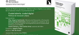 Madrid: presentación de 'Ciudad abierta, ciudad digital'
