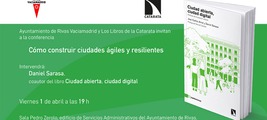 Rivas: conferencia 'Cómo construir ciudades  ágiles y resilientes'