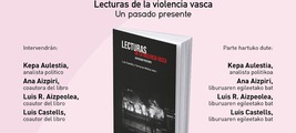 San Sebastián / Donostia: presentación de 'Lecturas de la violencia vasca'