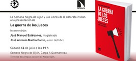 Gijón: presentación de 'La guerra de los jueces'
