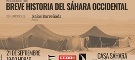 Sevilla: presentación de 'Breve historia del Sáhara Occidental'