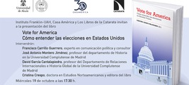 Madrid: presentación de 'Vote for America. Cómo entender las elecciones en Estados Unidos'