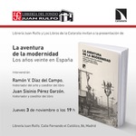 Madrid: presentación de 'La aventura de la modernidad'