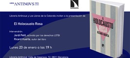 Barcelona: presentación de 'El Holocausto Rosa'