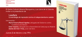 Madrid: presentación de 'Lawfare. La estrategia de represión contra el independentismo catalán'