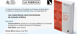 Madrid: presentación de 'Las matemáticas como herramienta de creación artística'