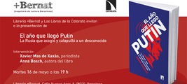 Barcelona: presentación de 'El año que llegó Putin'