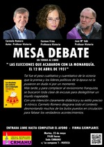 Huesca, presentación y mesa de debate: 'Las elecciones que acabaron con la monarquía'