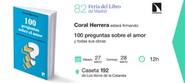 Feria del Libro de Madrid: Coral Herrera firmará ejemplares de sus libros