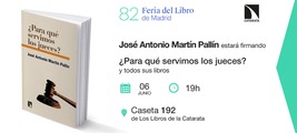 Feria del Libro de Madrid: José Antonio Martín Pallín formará '¿Para qué servimos los jueces?'