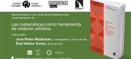 Pamplona / Iruña: presentación de 'Las matemáticas como herramienta de creación artística'