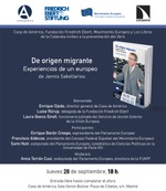 Madrid: presentación de 'De origen migrante'