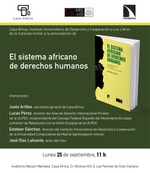 Las Palmas de Gran Canaria: presentación de 'El sistema africano de derechos humanos'
