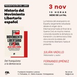 Madrid: presentación de 'Historia del movimiento libertario español'