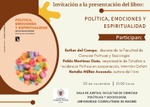 Madrid: presentación de 'Política, emociones y espiritualidad'