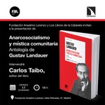 Madrid: presentación de 'Anarcosocialismo y mística comunitaria'