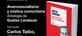 Madrid: presentación de 'Anarcosocialismo y mística comunitaria'