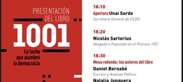 Madrid: presentación y firma de ejemplares de '1001. La lucha que alumbró la democracia'