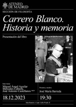 Madrid: presentación de 'Carrero Blanco. Historia y memoria'