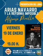 Montijo: presentación de 'Arias Navarro y la reforma imposible'