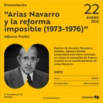 Badajoz: presentación de 'Arias Navarro y la reforma imposible (1973-1976)'