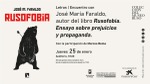 Málaga: encuentro con José María Faraldo, autor del libro 'Rusofobia'