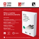 Barcelona: presentación de 'Mitos y cuentos de la extrema derecha'