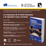 Madrid: presentación de 'La respuesta de la Unión Europea a la agresión rusa a Ucrania'