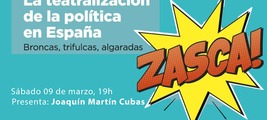 València: presentación de 'La teatralización de la política en España'